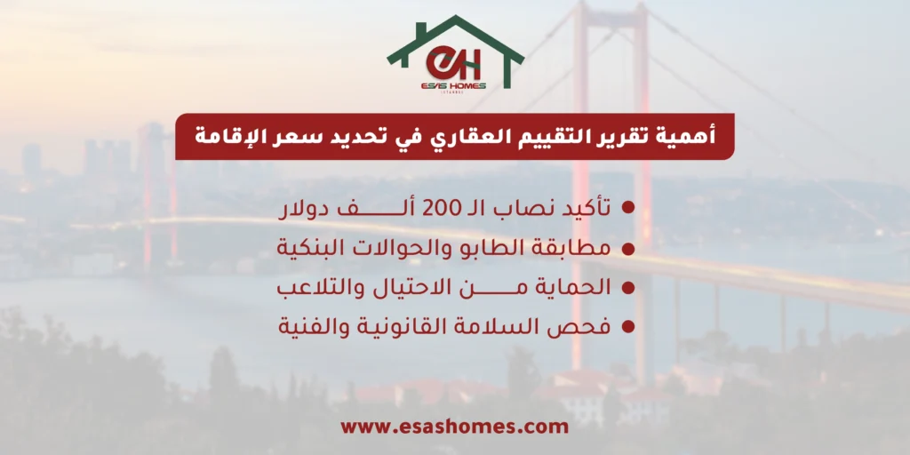  أهمية تقرير التقييم العقاري في تحديد سعر الإقامة
