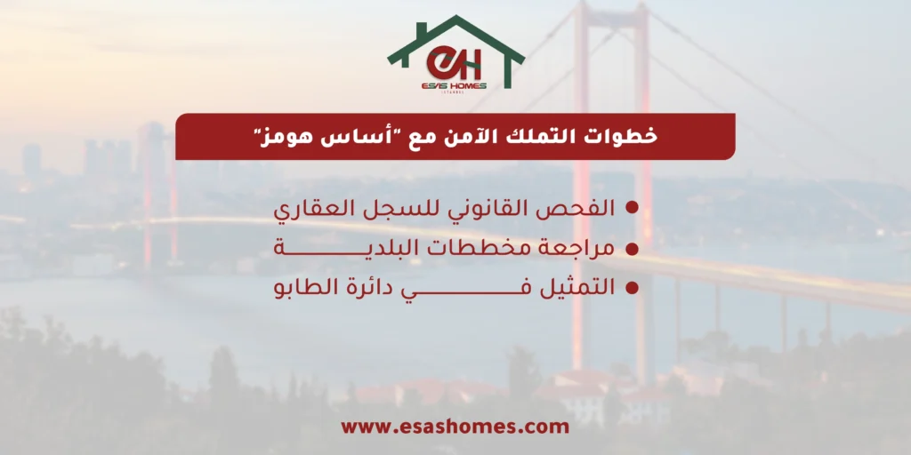 خطوات التملك الآمن مع أساس هومز