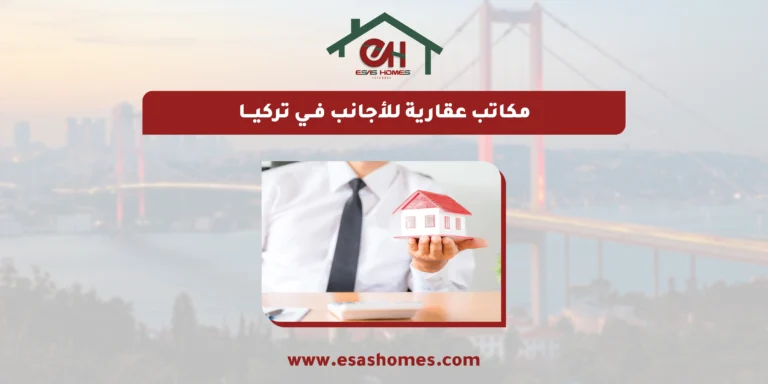 مكاتب عقارية للأجانب في تركيا
