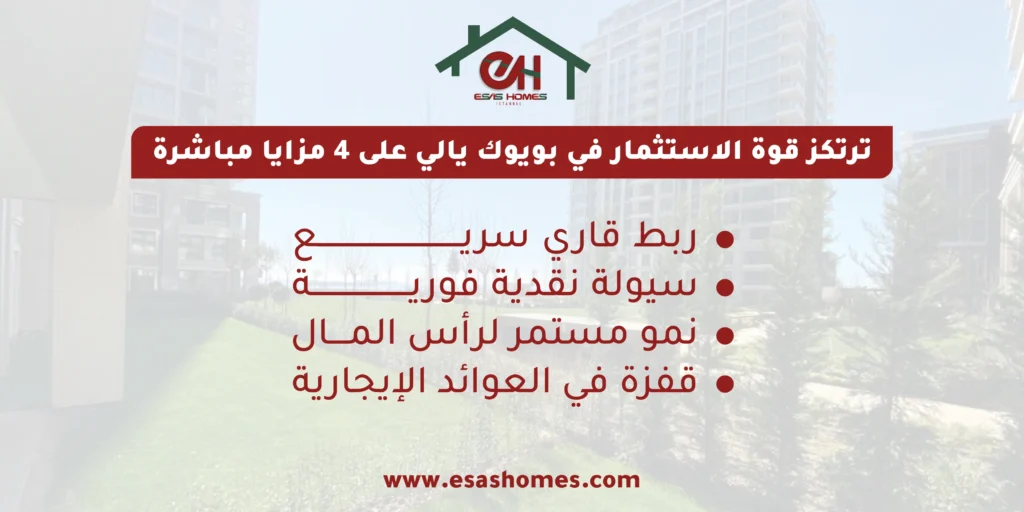 القيمة الاستثمارية لمجمع بويوك يالي